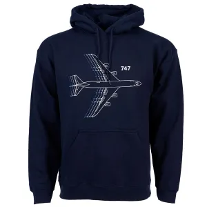 Boeing 747 Motion Unisex Hoodie