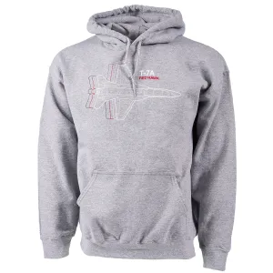Boeing T-7A Red Hawk Motion Unisex Hoodie