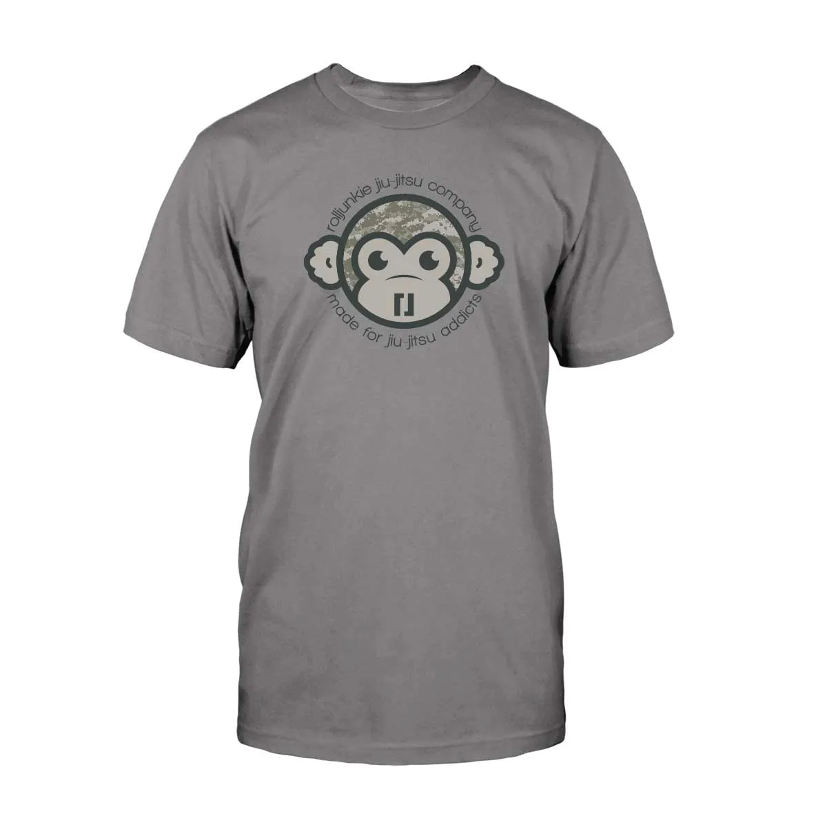 Camo Monkey Short Sleeve Jiu Jitsu Shirt