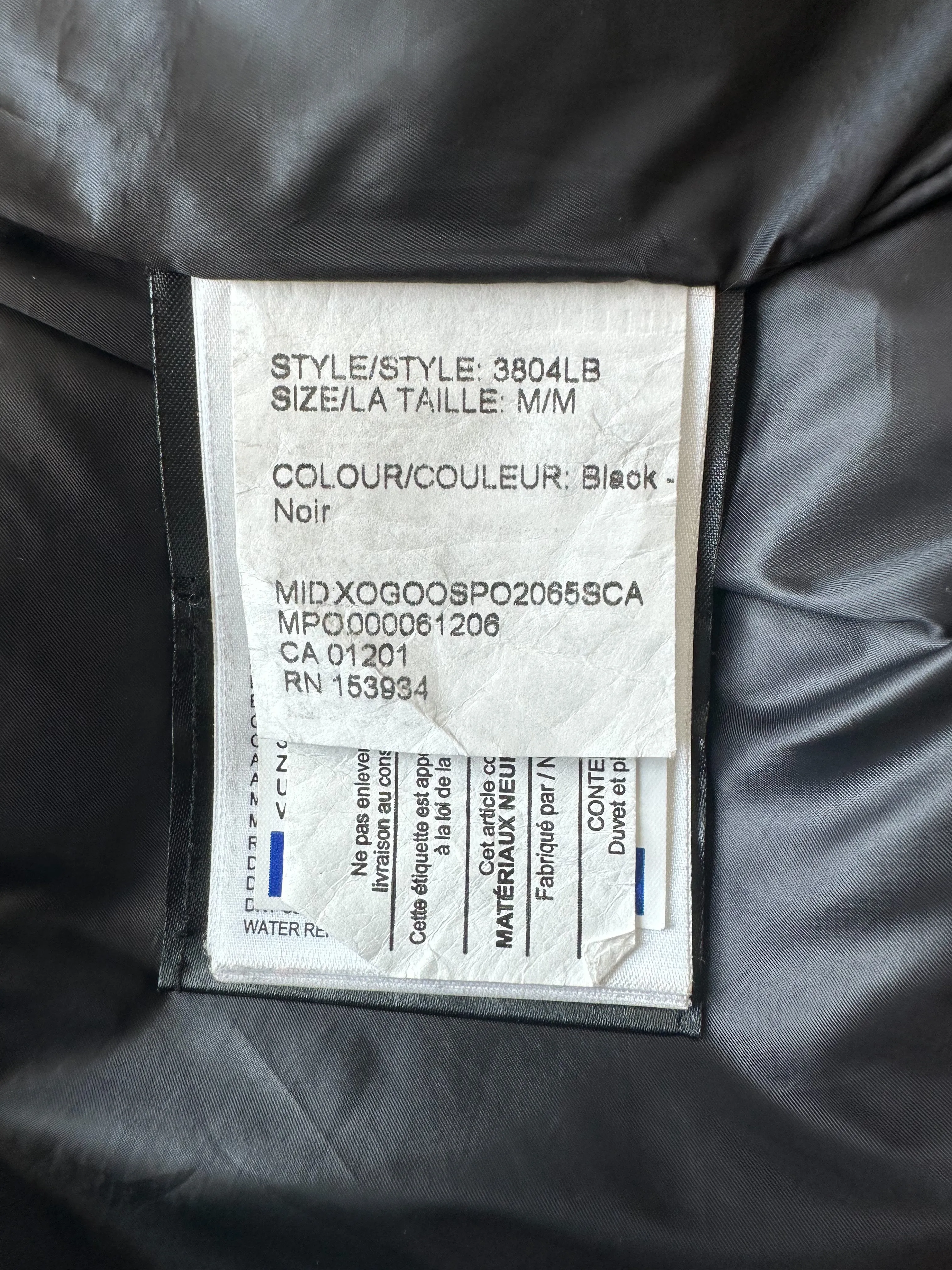 Canada Goose Black Chelsea Black Label Women's Jacket