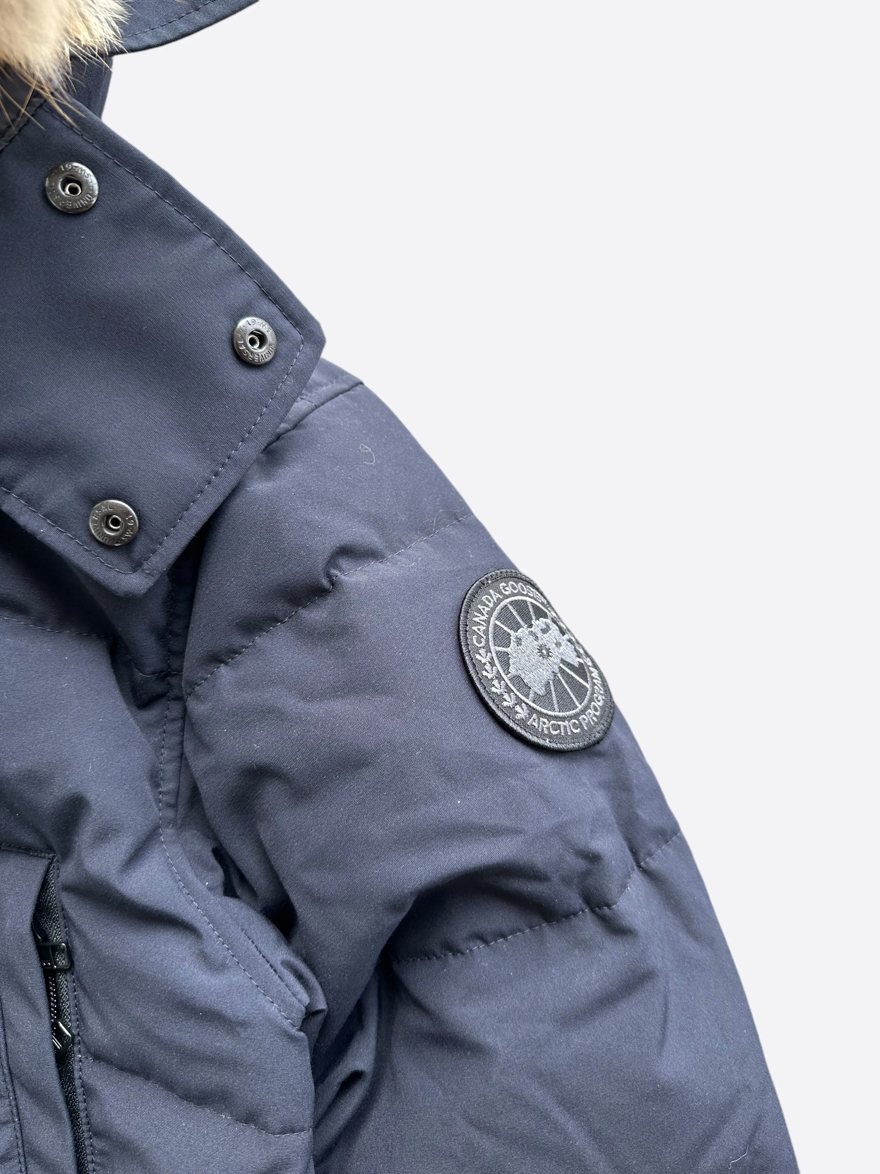 Canada Goose Navy Wyndham Black Label Men's Jacket