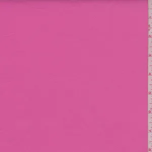 Dark Carnation Pink Stretch Poplin Fabric