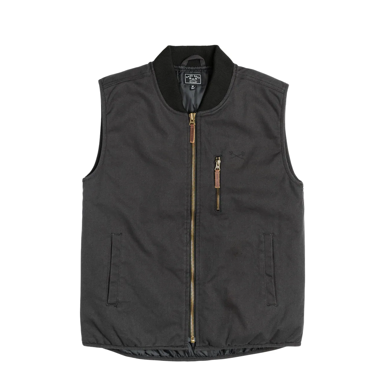 Dark Seas Men's Seamus Vests Black Jackets