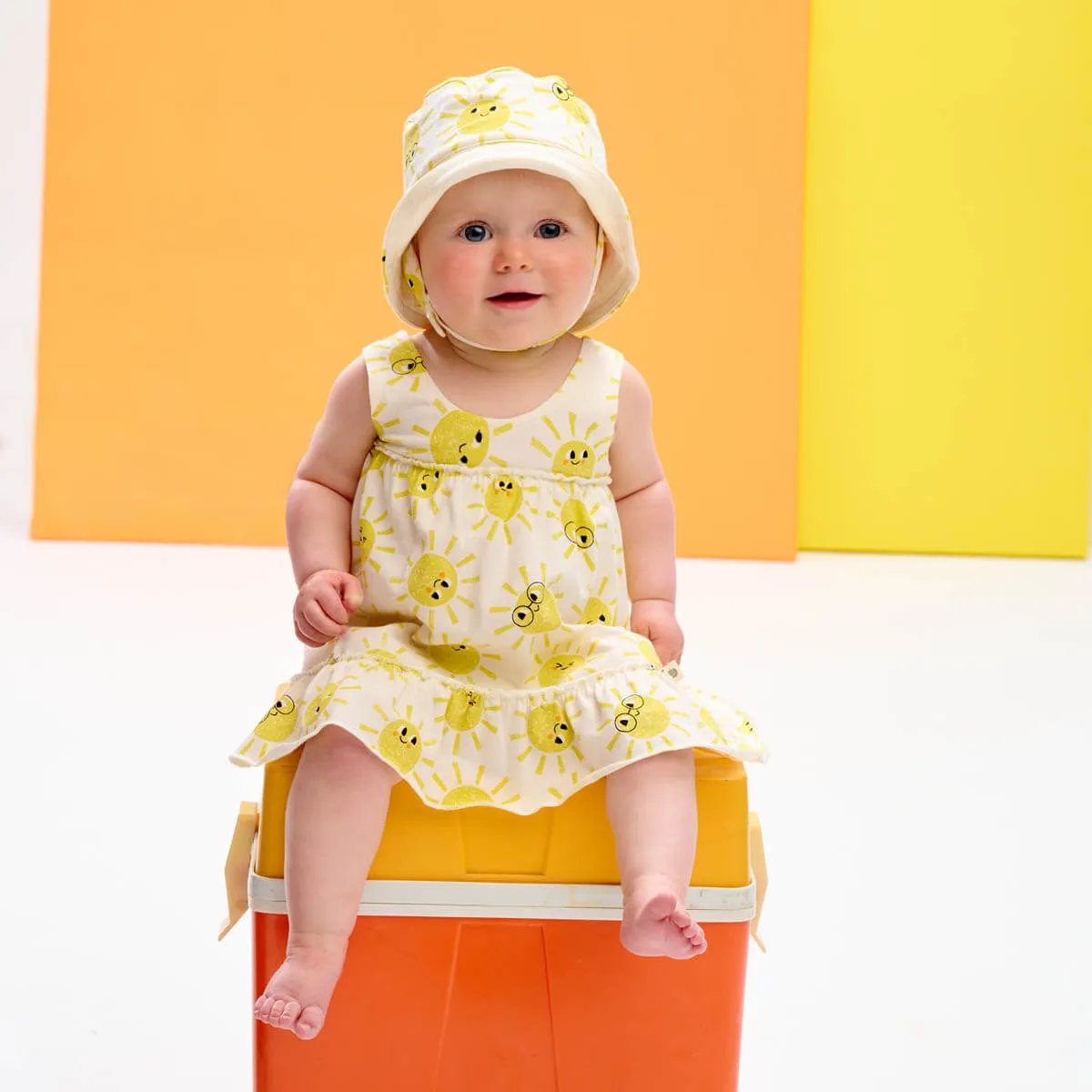 Dreamland - Sunshine Frill Shoulder Dress hi