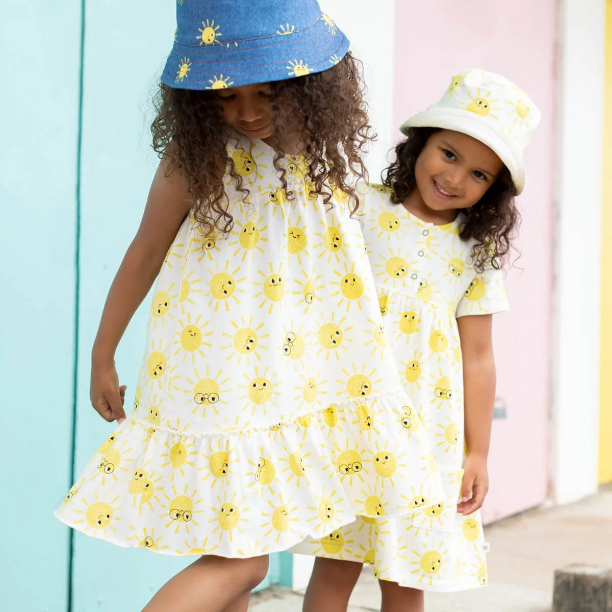 Dreamland - Sunshine Frill Shoulder Dress hi
