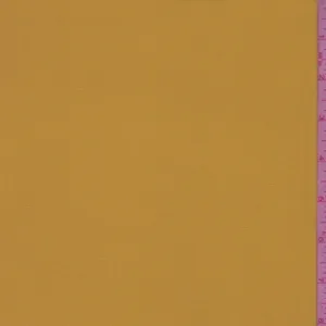Green Ochre Silk Crepe Georgette Fabric