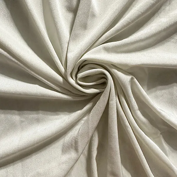 Ivory Light Weight Tricot Knit Fabric