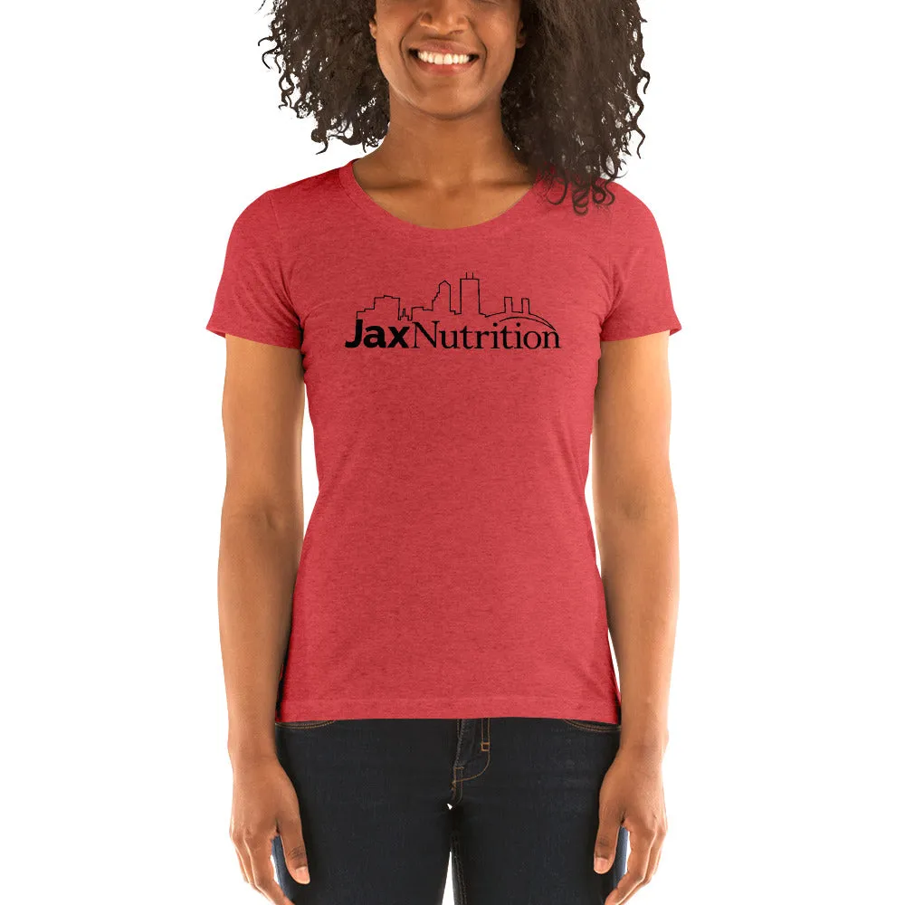 Jax Nutrition Black Logo Women's Tri-Blend Tee | Bella   Canvas 8413
