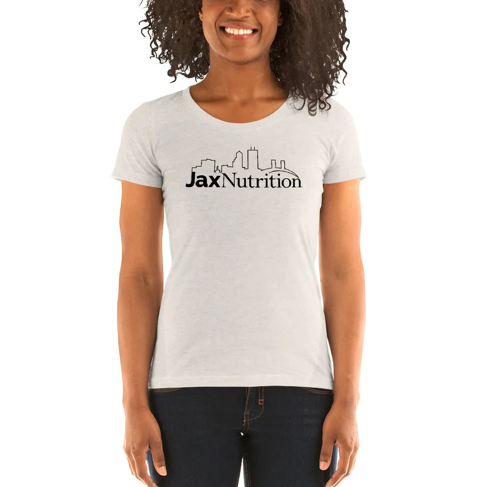 Jax Nutrition Black Logo Women's Tri-Blend Tee | Bella   Canvas 8413