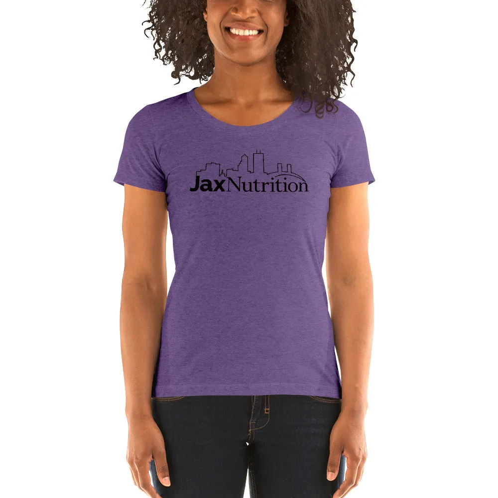 Jax Nutrition Black Logo Women's Tri-Blend Tee | Bella   Canvas 8413