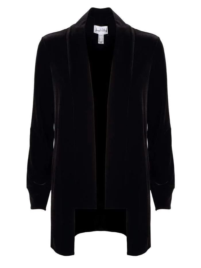 Joseph Ribkoff Black Velvet Jacket 183455 11