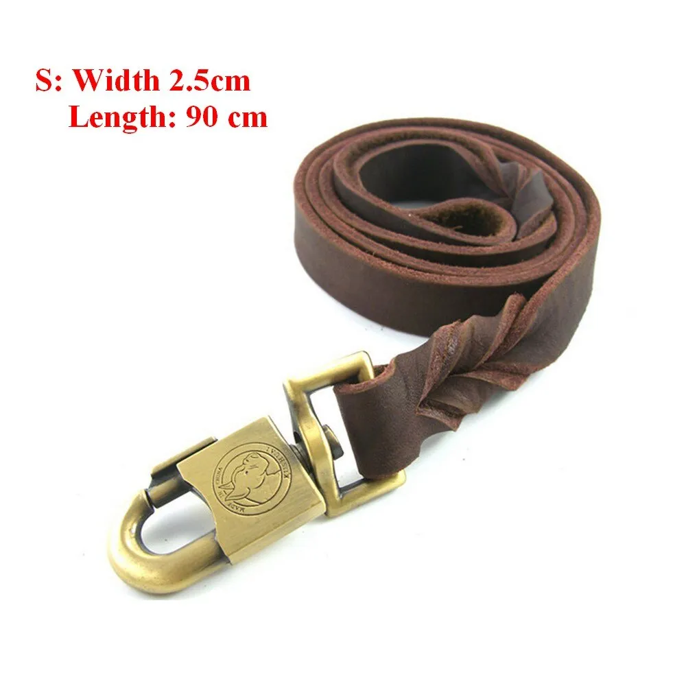 Leather Dog Vest Harness - Medium & Large Dogs