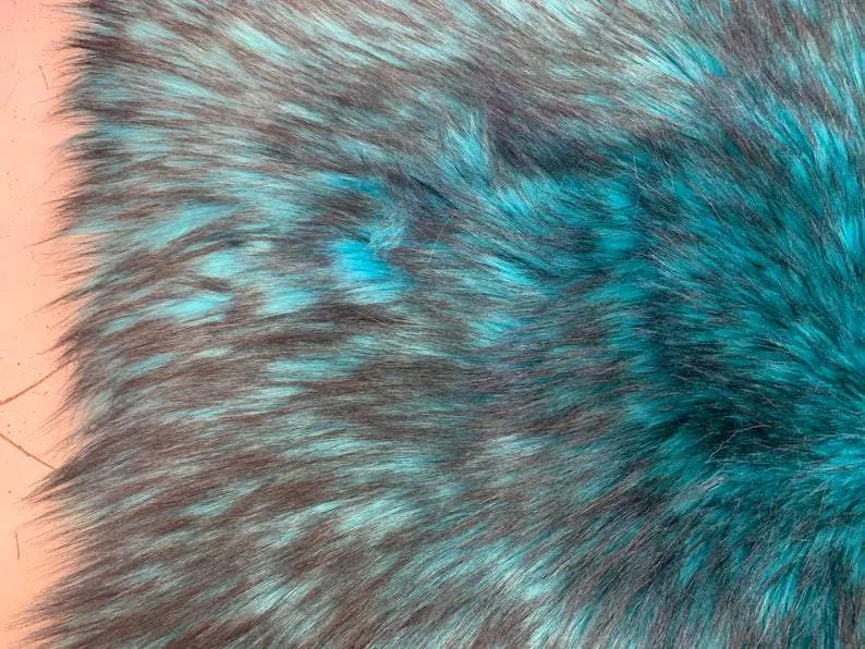 Luxury Husky Faux Fur Fabric By The Yard | Faux Fur Material