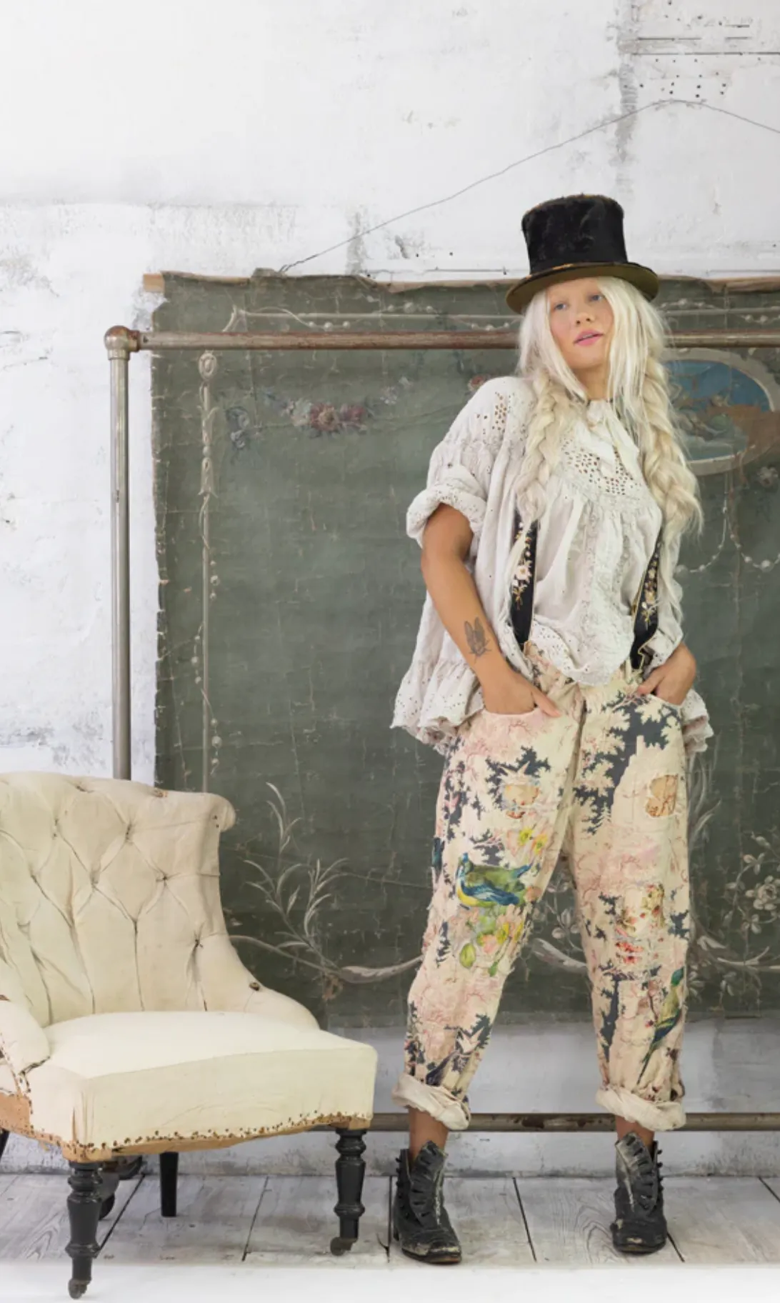 Magnolia Pearl PANTS 373-FRENC-OS