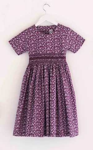 Margot Hand Smocked Dress (6-8 years)