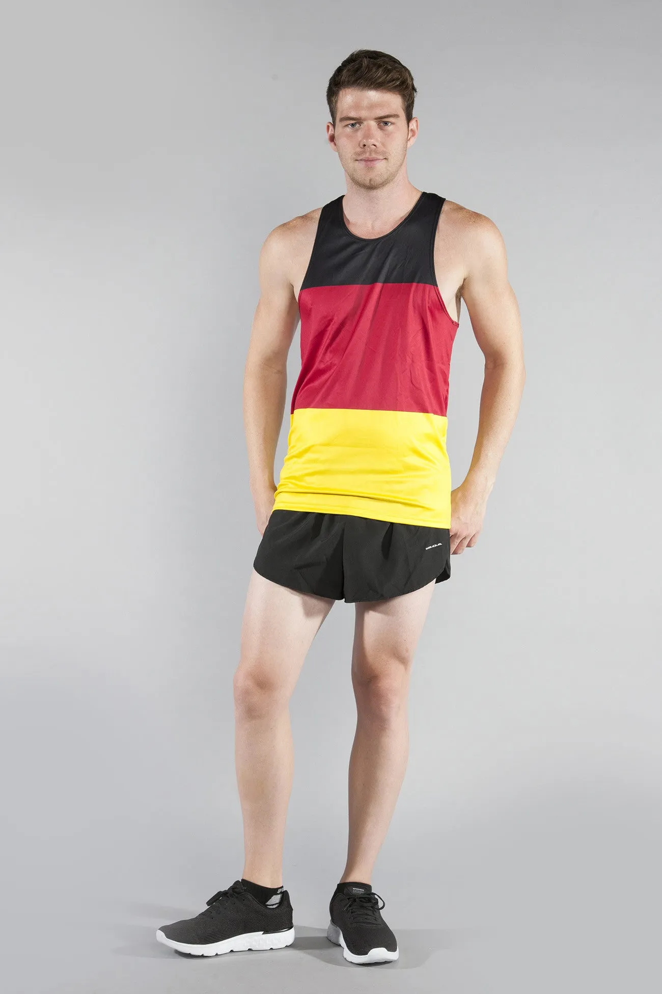 Men's Printed Singlet- Germany