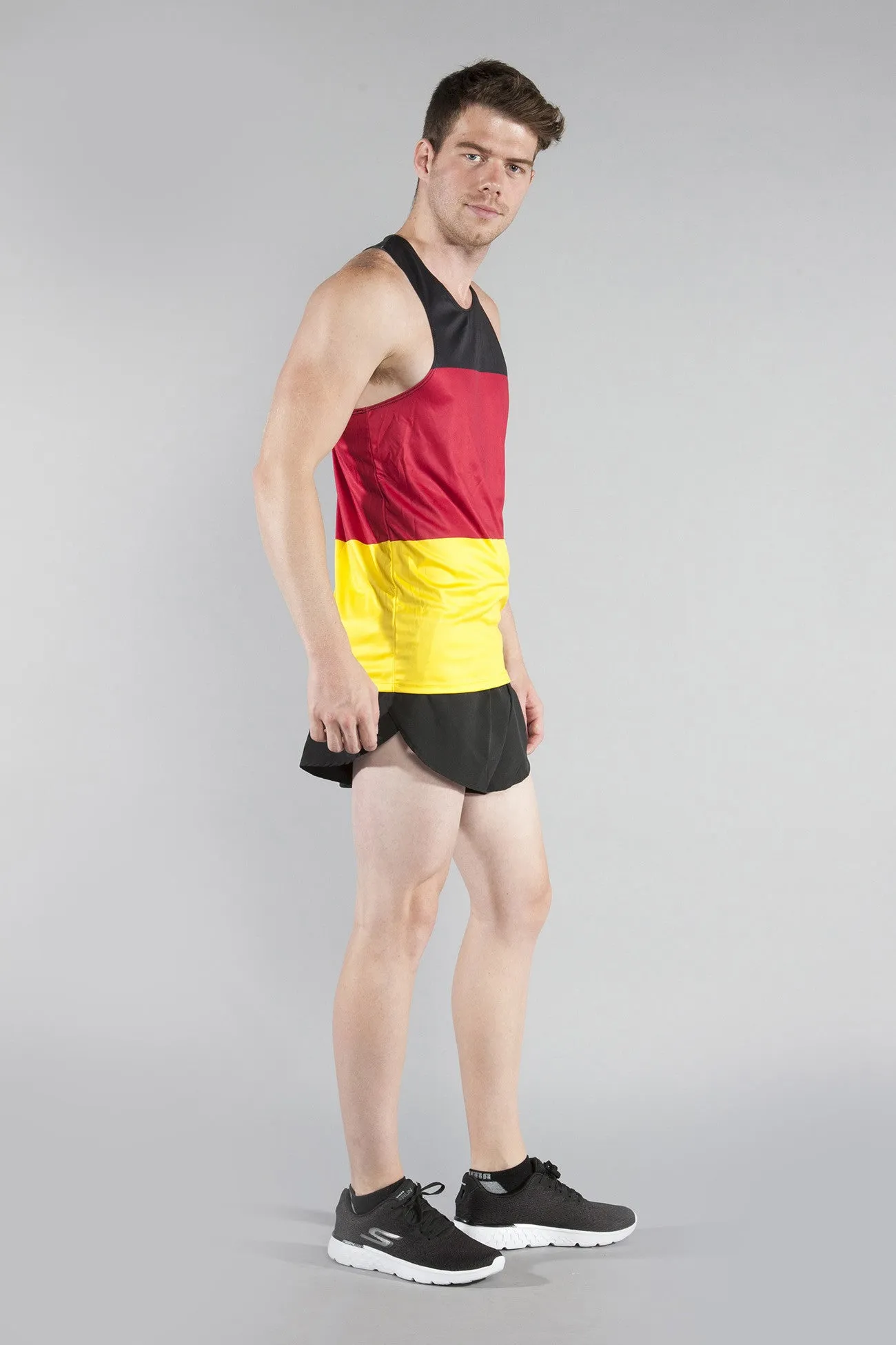 Men's Printed Singlet- Germany