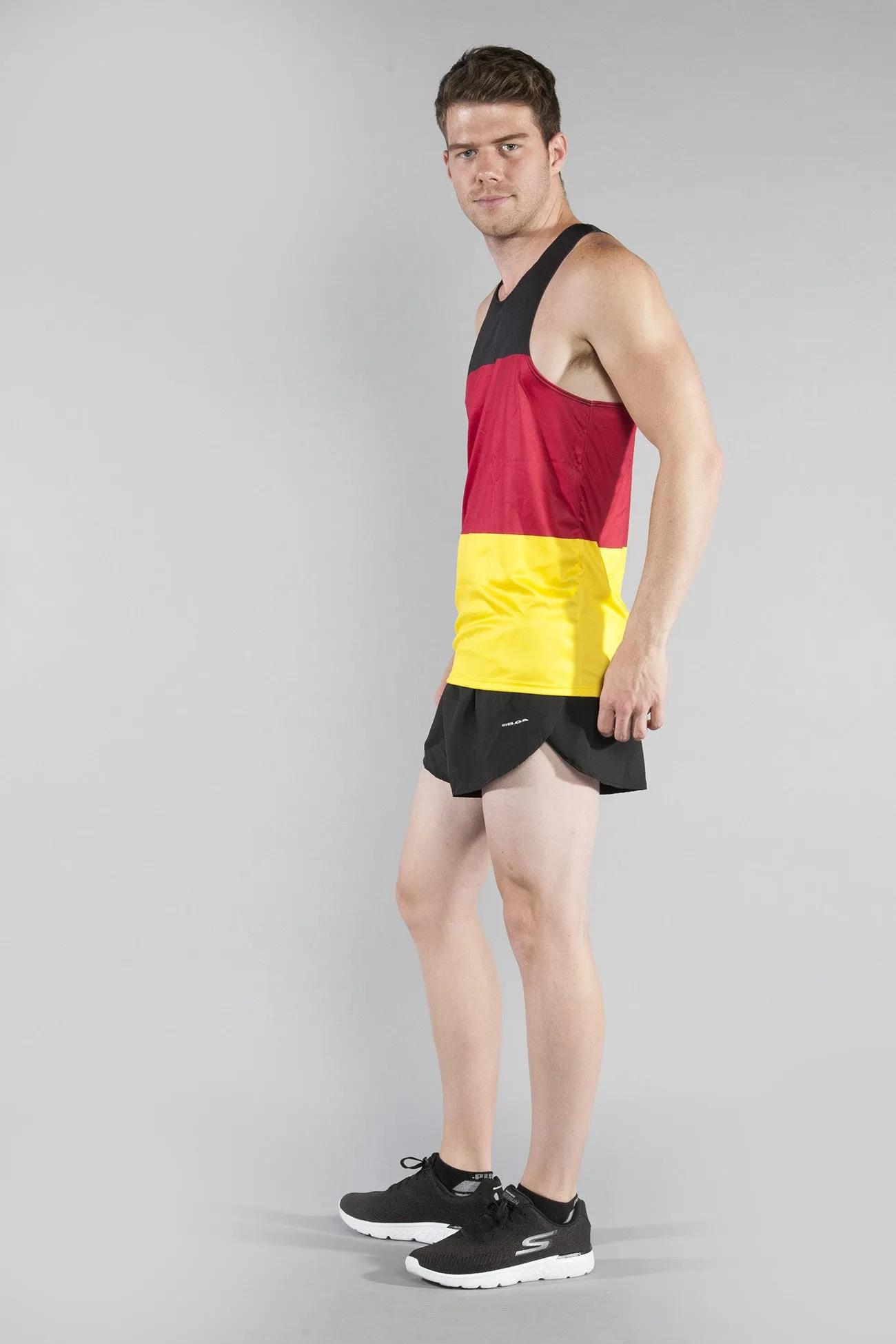 Men's Printed Singlet- Germany