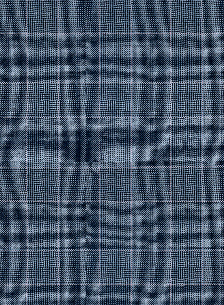 Napolean Tonia Blue Wool Suit