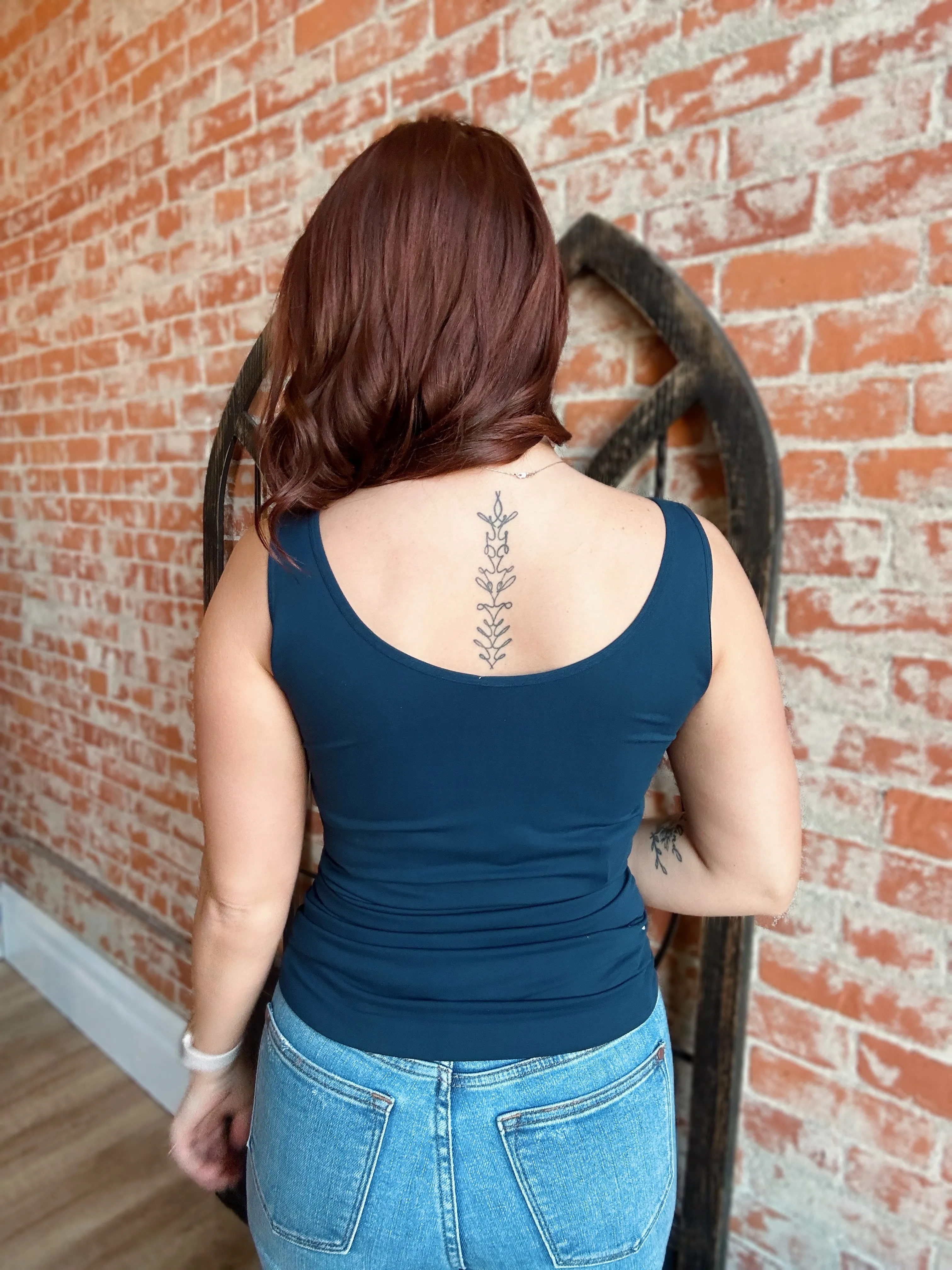 Navy Reversible Favored Tank