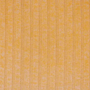 Orange-White Rayon-Poly Stretch Spandex 8x4 Rib Knit Fabric