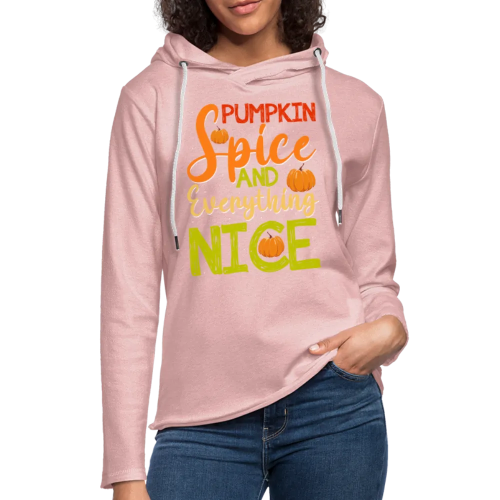 Pumpkin Spice and Everything Nice Lightweight Terry Hoodie