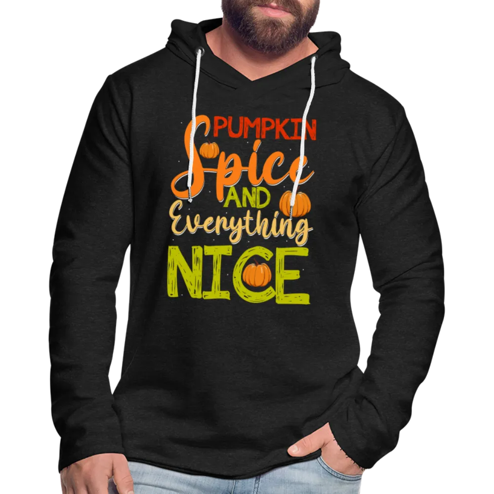 Pumpkin Spice and Everything Nice Lightweight Terry Hoodie