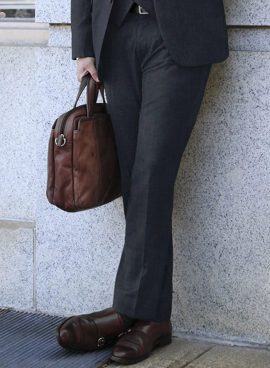 Reda Indigo Blue Wool Suit