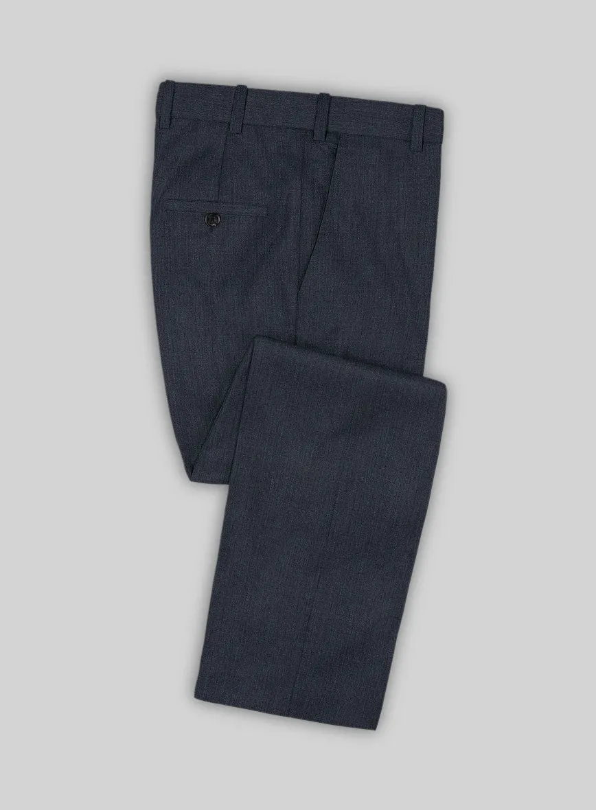 Reda Indigo Blue Wool Suit
