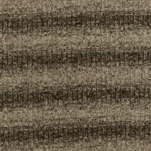 Stone Beige-Black-Gray Stripe Stretch Poly 2x3  Rib Knit Fabric