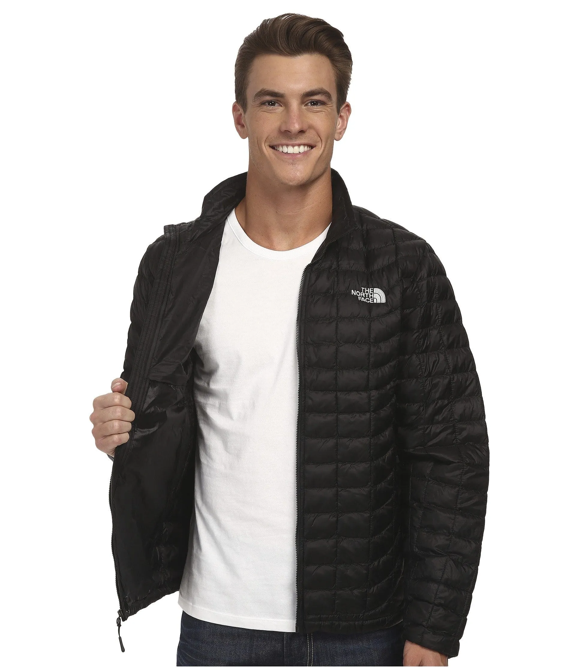 The North Face Men's Thermoball Full Zip Jacket, TNF Black 2, LG