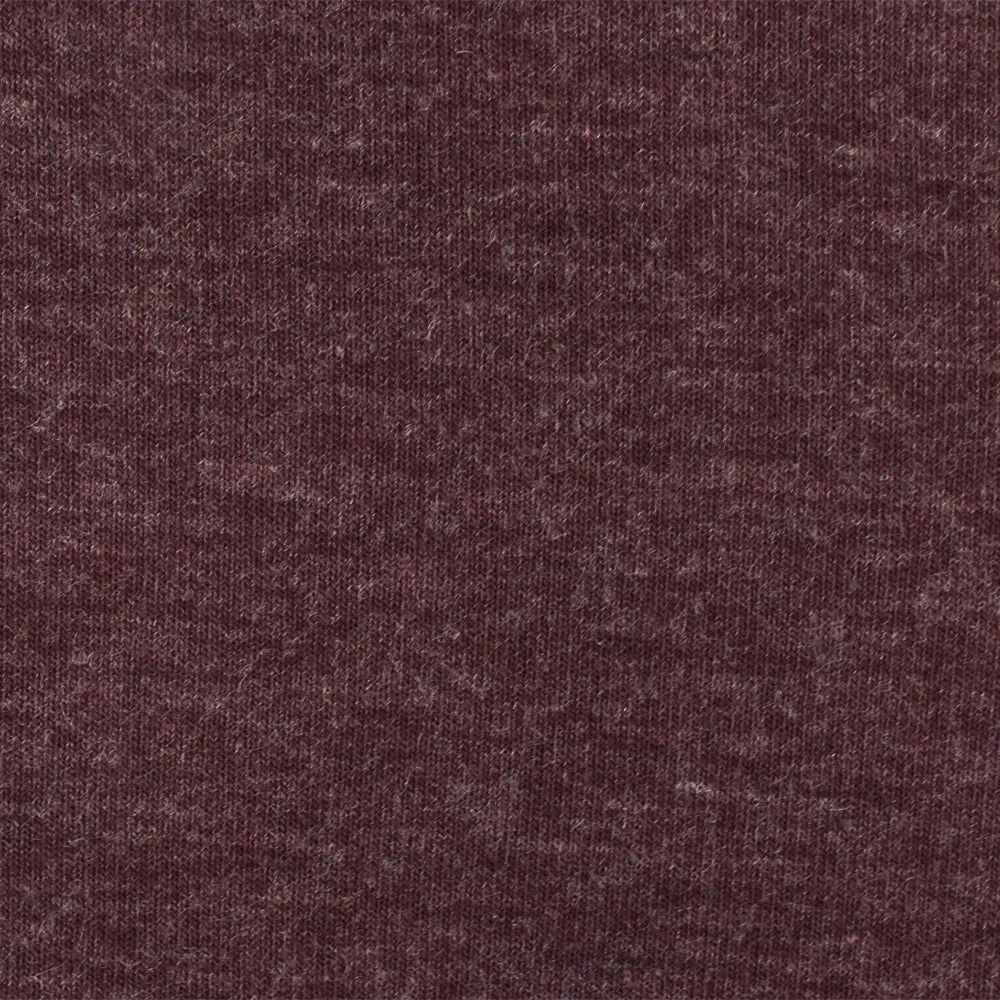 Wine Red-White Texture Stretch Poly Jersey Knit Fabric