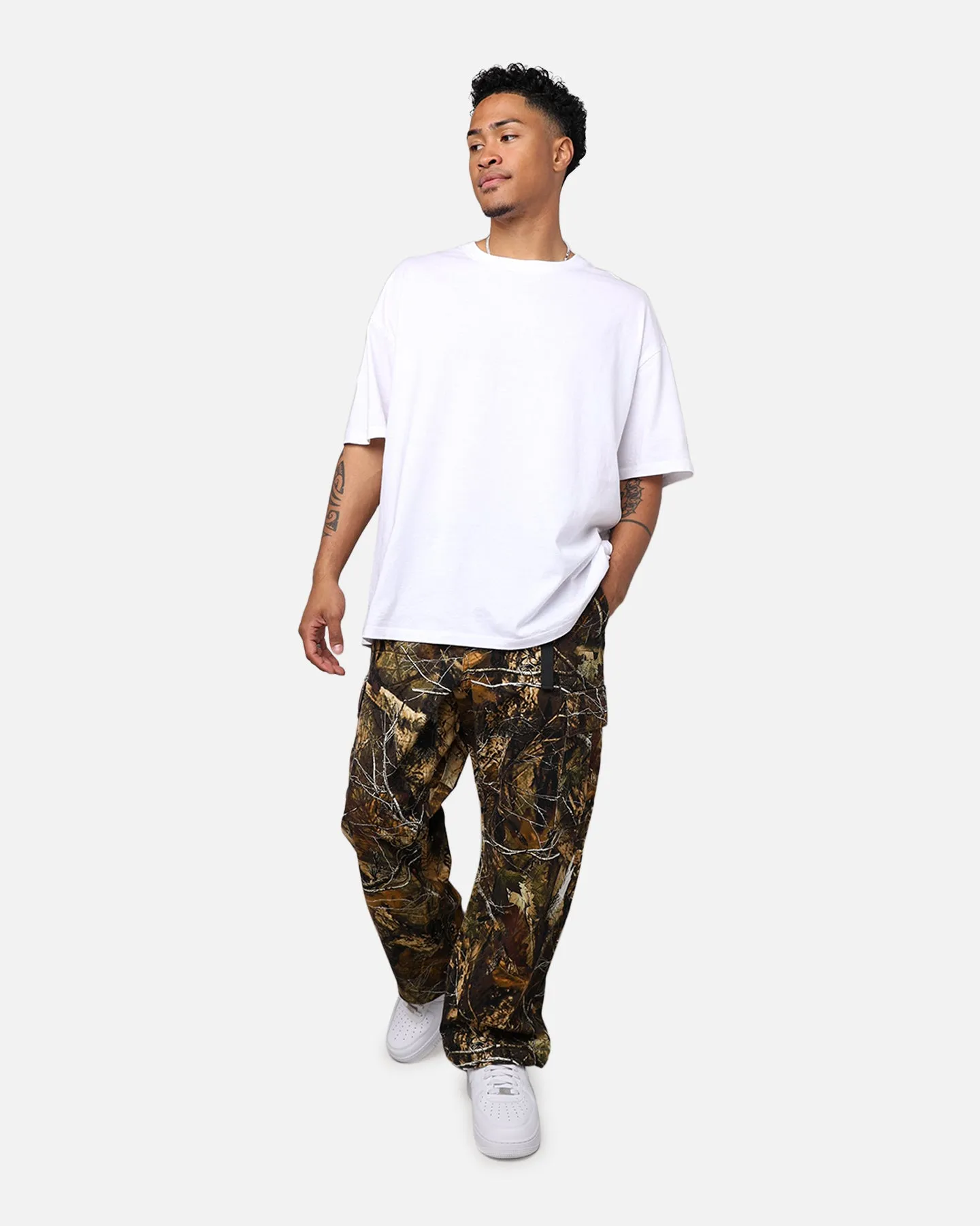 X-Large Twill Easy Cargo Pants Olive