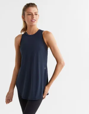 ZELA Mesh Tank - Sky Captain